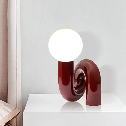 Beautiful Clear Glass Table Lamp