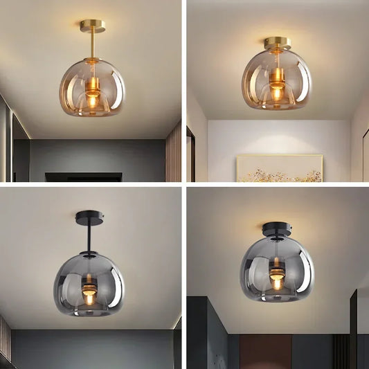 Sleek Glass Pendant Light for Modern Homes - Fesara