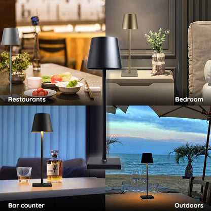 Portable Bright LED Cordless Desk Lamp