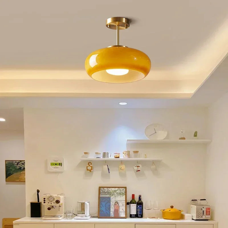 Beautiful Glass Hanging Light Fixtures