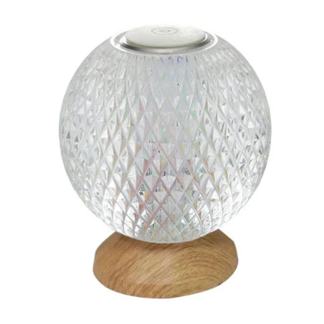 Elegant Glass Table Lamp – Cordless Modern Lighting