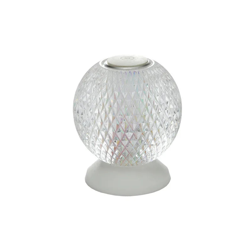 Elegant Glass Table Lamp – Cordless Modern Lighting