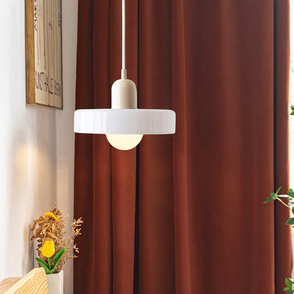 Vibrant Glass Hanging Light