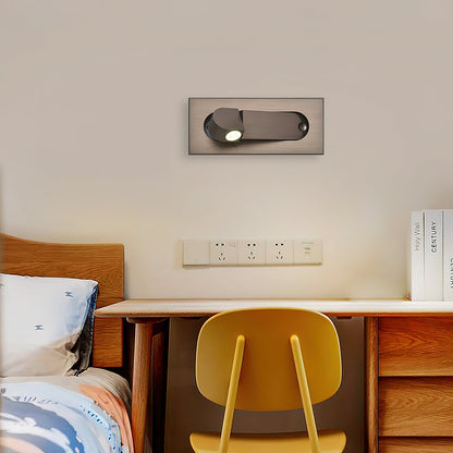 Slim Adjustable LED Wall Light Fixture