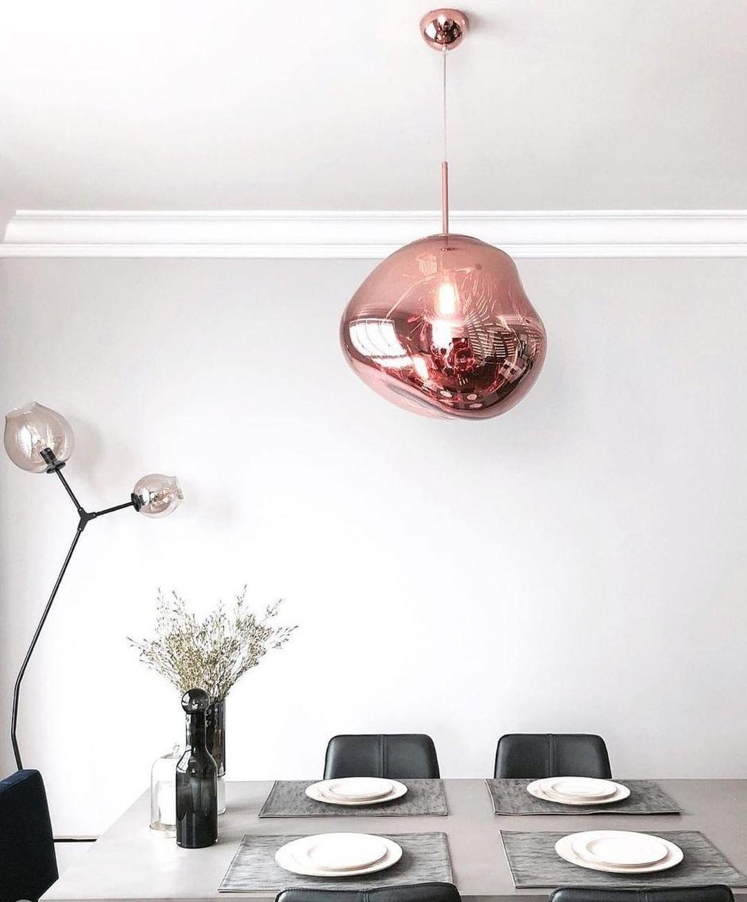 Stylish Round Glass Pendant Light Fixture