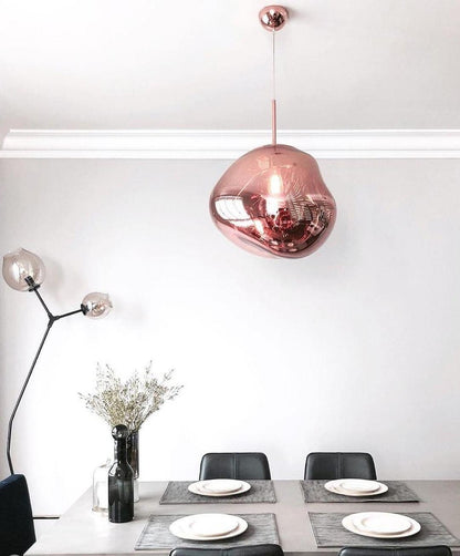 Stylish Round Glass Pendant Light Fixture