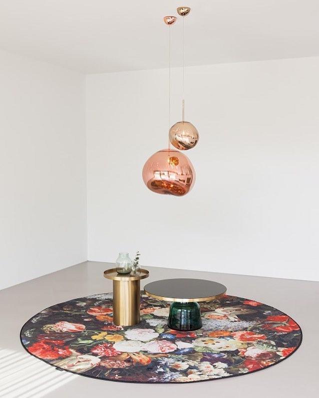 Stylish Round Glass Pendant Light Fixture