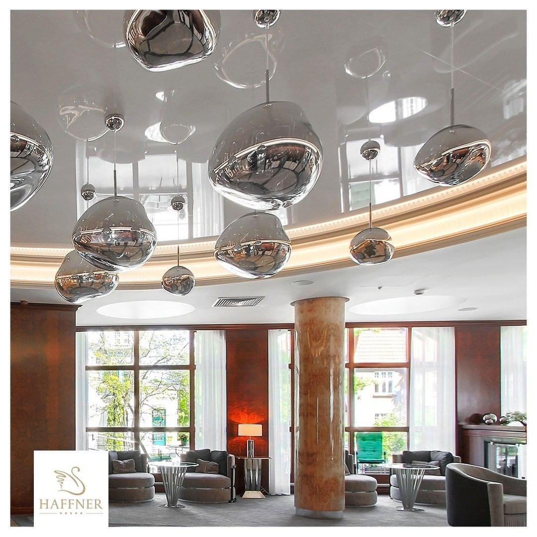 Stylish Round Glass Pendant Light Fixture