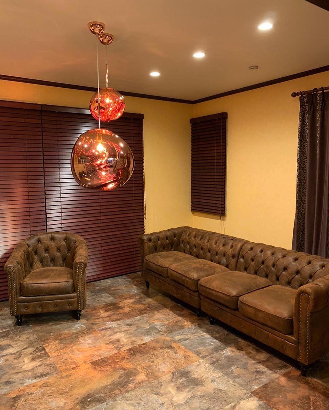 Stylish Round Glass Pendant Light Fixture