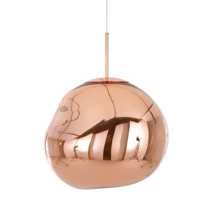 Stylish Round Glass Pendant Light Fixture