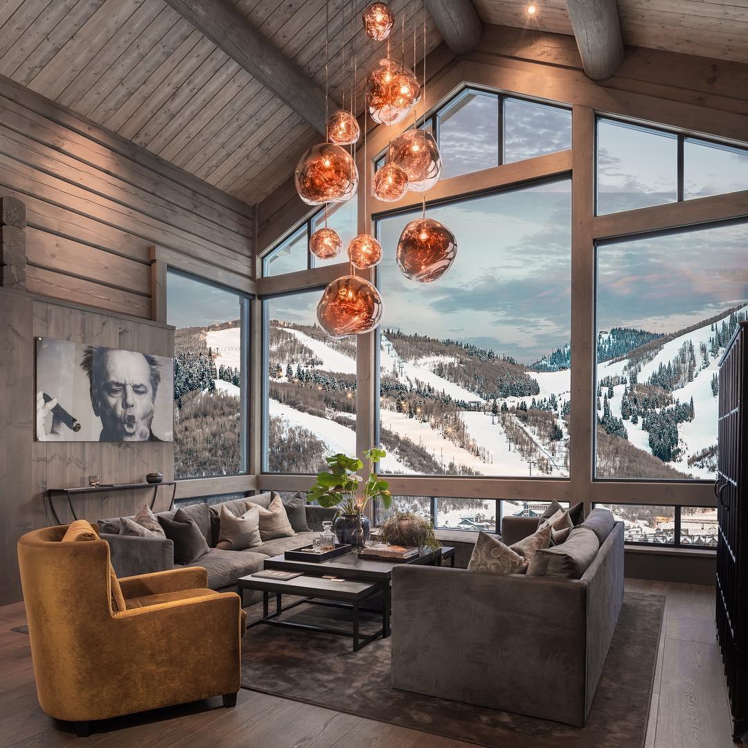 Stylish Round Glass Pendant Light Fixture