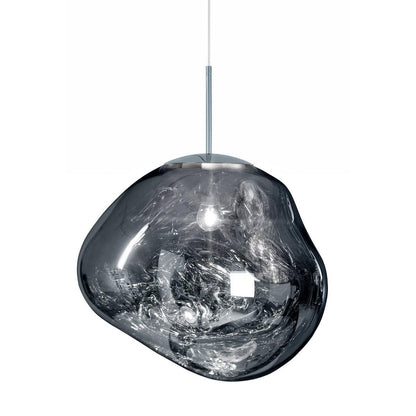 Stylish Round Glass Pendant Light Fixture