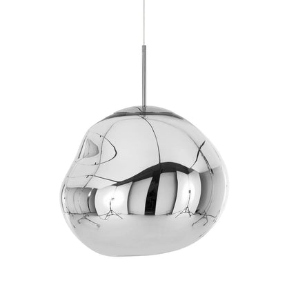Stylish Round Glass Pendant Light Fixture