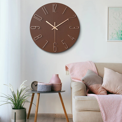 Quiet Slim Quartz Wall Clock