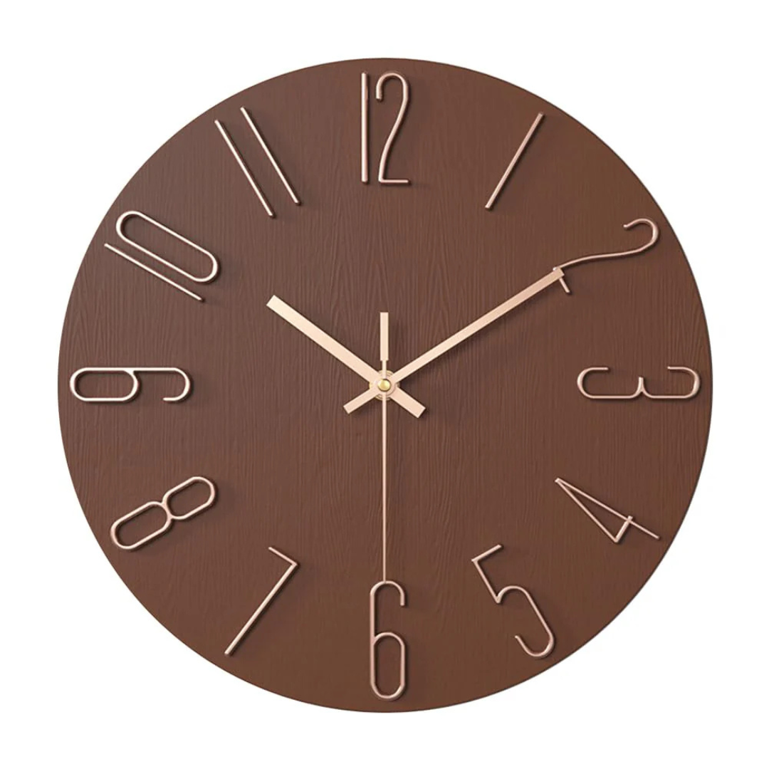 Quiet Slim Quartz Wall Clock