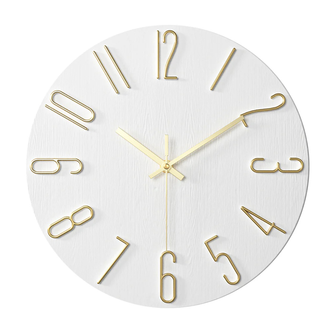Quiet Slim Quartz Wall Clock
