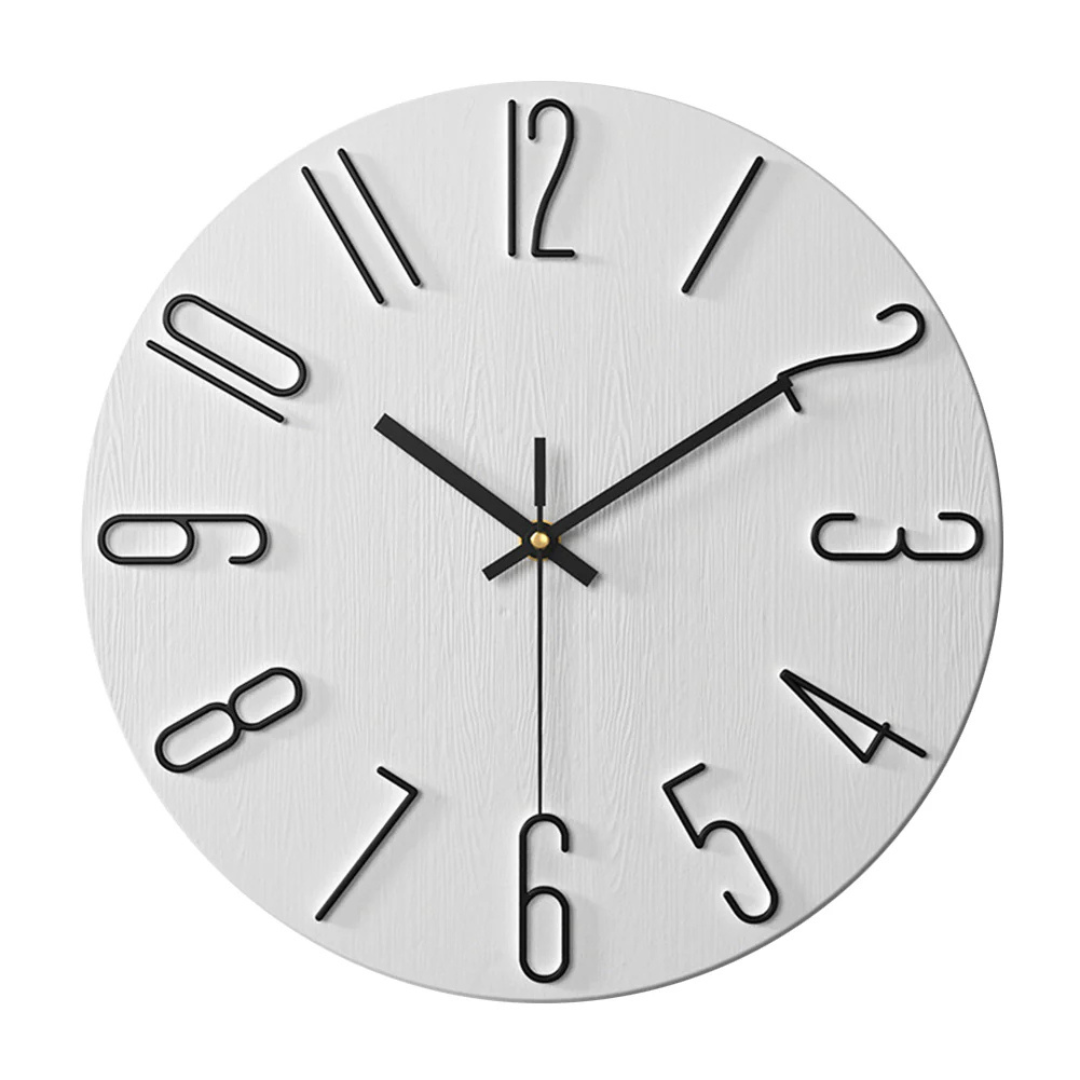 Quiet Slim Quartz Wall Clock