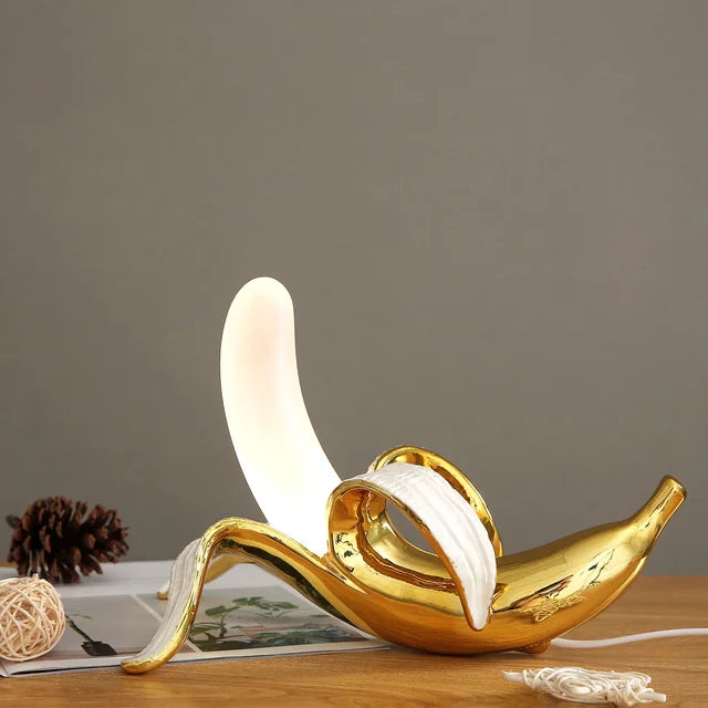 Fun Yellow Table Lamp