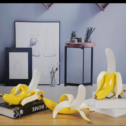 Bright Yellow Fruit Shaped Table Lamp
