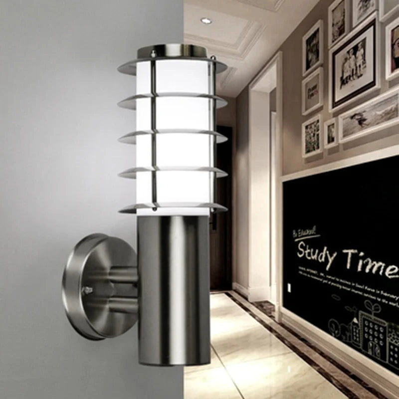 Astraglow - Weather-Resistant Stainless Steel Outdoor Wall Lights with LED-4
