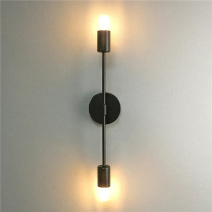 Dual Metal Bracket Wall Lamp