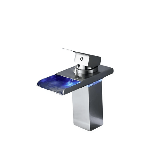 Modern LED Waterfall Bathroom Faucet - Fesara