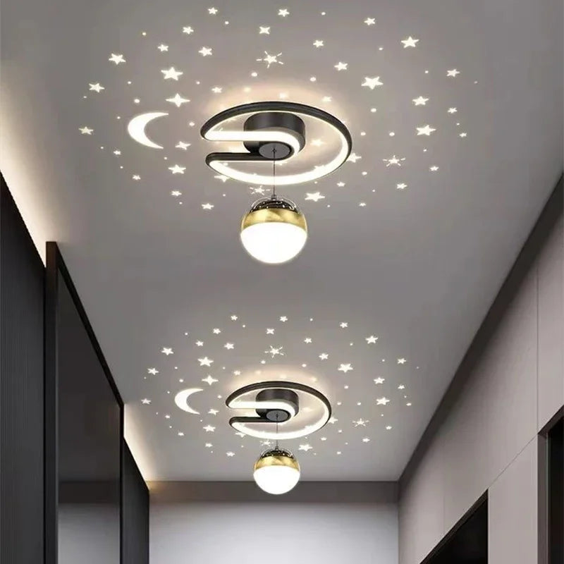Modern Dimmable LED Ceiling LightFixture - Fesara