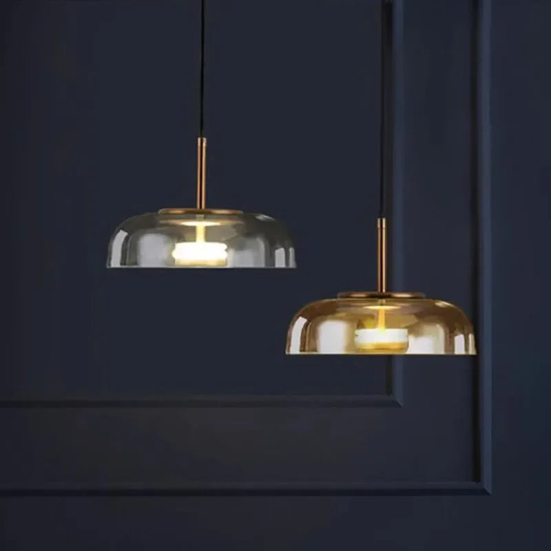 Green Glow Pendant Light - Energy Saving LED Lamp