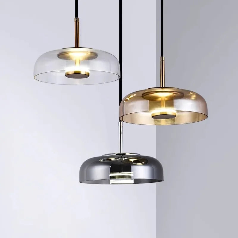 Contemporary Adjustable LED Pendant Lamp