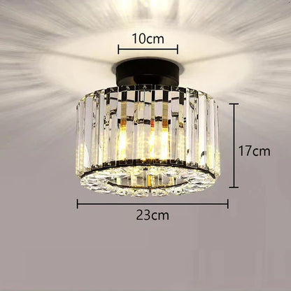 Elegant Crystal Chandelier Lamp