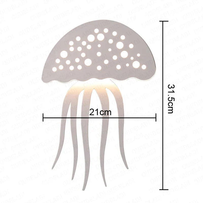 Oceanic Glow Jellyfish Table Lamp