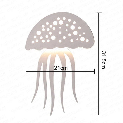 Oceanic Glow Jellyfish Table Lamp
