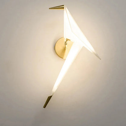 Modern Paper Shade Wall Lamp