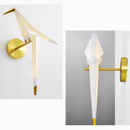 Modern Paper Shade Wall Lamp