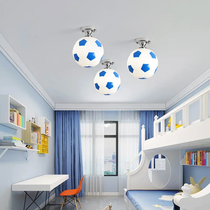 Fun LED Sports Ceiling Lamp