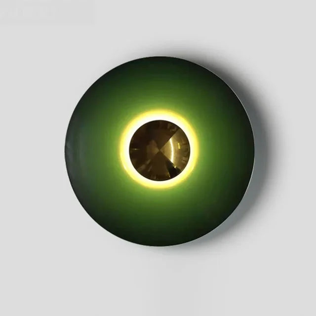 Vibrant Round LED Lamp with Dimmable Colour Change