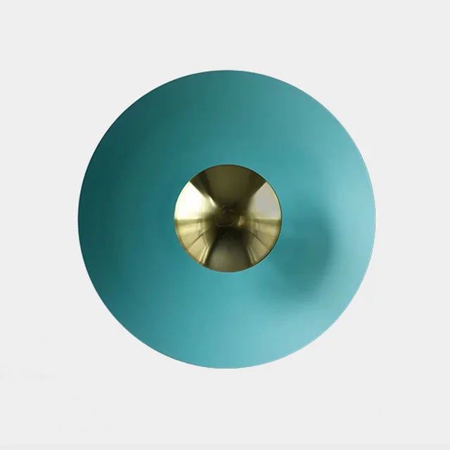 Vibrant Round LED Lamp with Dimmable Colour Change