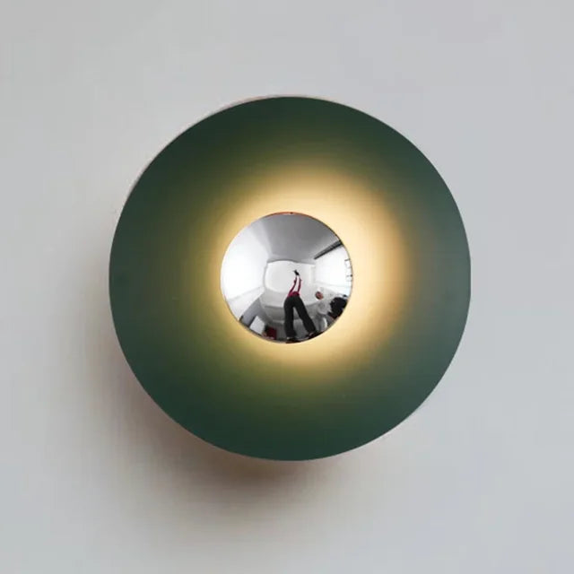 Vibrant Round LED Lamp with Dimmable Colour Change