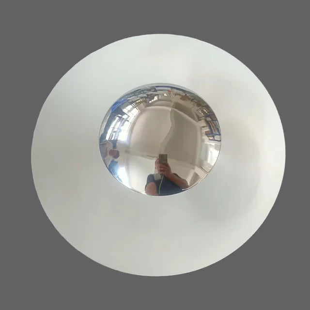 Vibrant Round LED Lamp with Dimmable Colour Change