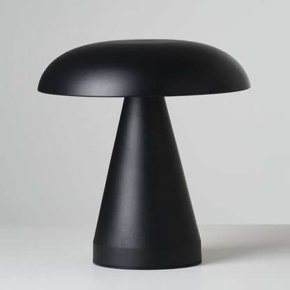 Contemporary Portable Battery Mushroom Table Lamp