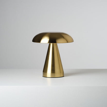Contemporary Portable Battery Mushroom Table Lamp