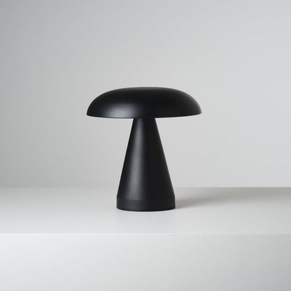 Contemporary Portable Battery Mushroom Table Lamp
