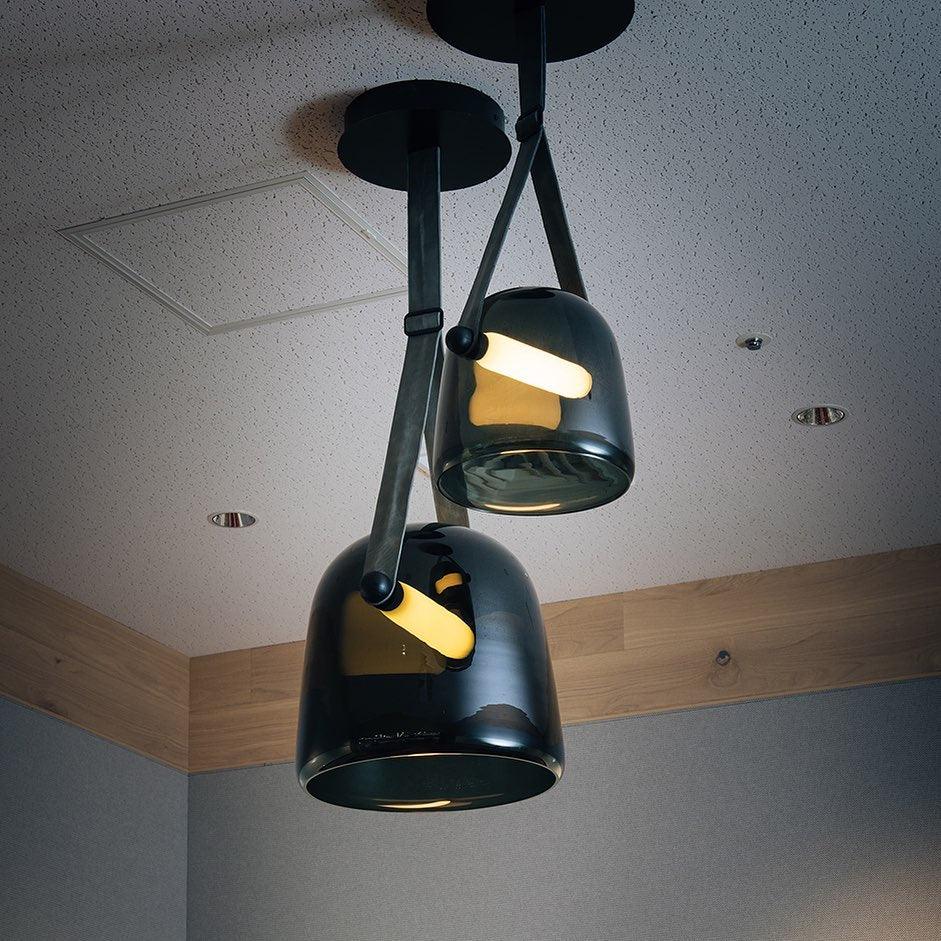 Stylish Glass Pendant Ceiling Light Fixture - Fesara