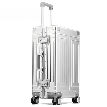 Luxury Aluminum Travel Suitcase