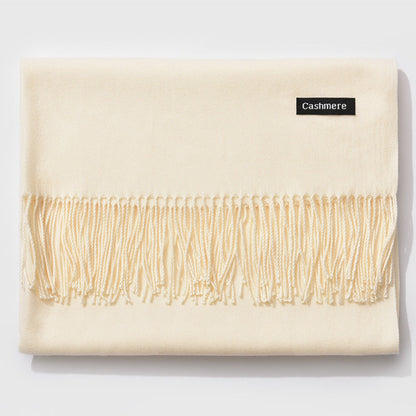 Monochrome Elegance | Stylish Warm Women's Classic Scarf 12