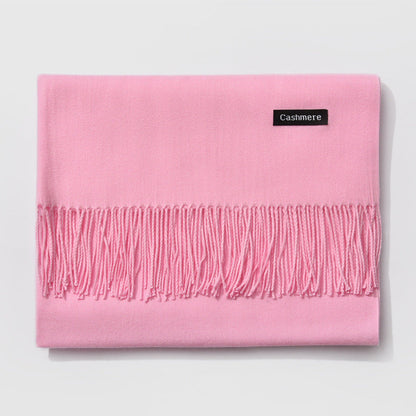 Monochrome Elegance | Stylish Warm Women's Classic Scarf 13