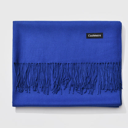 Monochrome Elegance | Stylish Warm Women's Classic Scarf 14