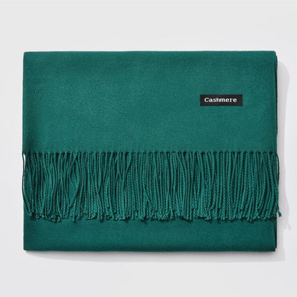 Monochrome Elegance | Stylish Warm Women's Classic Scarf 3