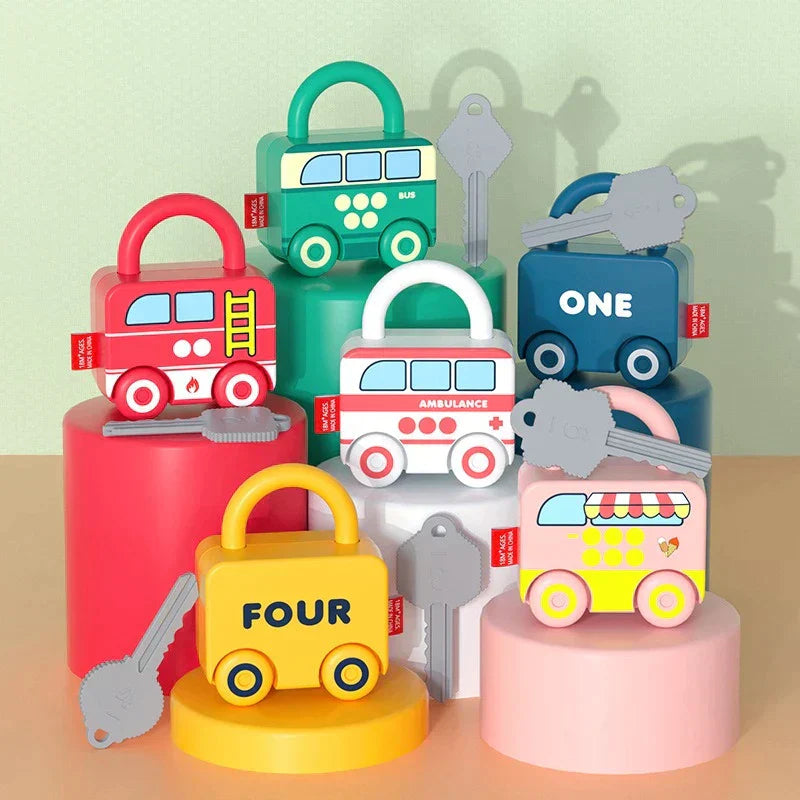 Educational Montessori Lock Toy for Kids