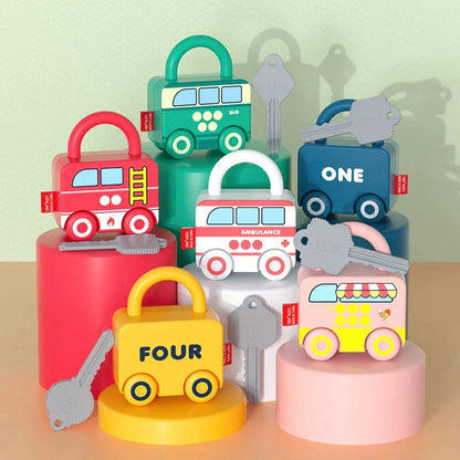 Educational Montessori Lock Toy for Kids